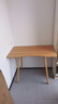 電腦桌臺式家用女生臥室學(xué)生學(xué)習寫(xiě)字書(shū)桌簡(jiǎn)易出租房屋辦公小桌子 100*60cm北歐楓木 曬單實(shí)拍圖