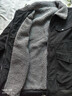 2025秋冬季加絨加厚棉衣男士外套休閑夾克襖子保暖寬松加肥大碼 2113黑色 厚款 2XL 建議130-140斤 曬單實(shí)拍圖