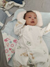 2件嬰兒連體衣純棉新生兒寶寶哈衣外出爬服春秋無(wú)骨打底內衣睡衣 兩件裝-(樹(shù)熊兔+叢林狐) 59cm 曬單實(shí)拍圖