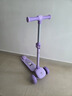 麥斯卡（Mesuca）兒童滑板車(chē)小孩玩具車(chē)搖擺車(chē)腳踏車(chē)閃光可調高度庫洛米七夕節禮物 曬單實(shí)拍圖