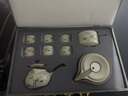 瓷牌茗茶具（cipaiming teaset）汝窯功夫茶具套裝家用陶瓷泡茶壺茶杯懶人石墨高檔自動(dòng)茶具整套 汝窯富竹自動(dòng)茶具六杯-禮盒裝 曬單實(shí)拍圖