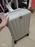 漢客行李箱女拉桿箱男登機箱鎮(zhèn)店之寶雙層拉鏈密碼箱子旅行箱20英寸白 曬單實拍圖