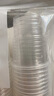 新鮮生活一次性杯子航空杯加厚透明塑料杯水杯家用辦公試飲杯210ml*100只 曬單實拍圖