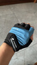紐凱利（NUCKILY）山地公路自行車(chē)騎行手套半指夏季男女子單車(chē)減震專(zhuān)業(yè)裝備 藍色 L 掌寬9-10CM 曬單實(shí)拍圖