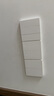 小米智能開(kāi)關(guān)（單開(kāi)） 接入米家 單火零火兼容 超長(cháng)壽命 開(kāi)關(guān)面板 曬單實(shí)拍圖