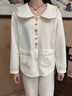 貓人空氣棉夾層睡衣女士2025新款秋冬加絨加厚高級感可外穿家居服套裝 杏黃小熊 【輕暖舒適-加厚柔軟】 L 【推薦體重約100-120斤】 曬單實(shí)拍圖