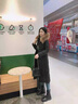 GEBASHAN 輕奢品牌羽絨服女中長(cháng)款2025年新款冬季真毛領(lǐng)連帽氣質(zhì)修身外套 黑色+本色真貉子毛 XL 建議126斤-140斤 曬單實(shí)拍圖