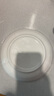 友來(lái)福陶瓷盤家用白瓷盤子8英寸中式餐盤菜盤酒店商用微波爐可用5只裝 曬單實(shí)拍圖
