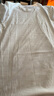 無印良品（MUJI）男式無側(cè)縫天竺編織圓領(lǐng)T恤2件裝25年夏季男士男款短袖打底衫背心 白色 FA16CC5S L （175/100A） 曬單實(shí)拍圖