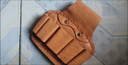 蕉京水電工鉗套腰包一聯(lián)皮帶頭層純牛皮腰帶皮套多功能工具包五聯(lián) 五聯(lián)+強力腰帶 曬單實(shí)拍圖