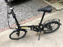 大行（DAHON）折疊自行車20英寸鋁合金輕便6速通勤單車冠特 KBA061黑色 曬單實(shí)拍圖