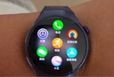 HUAWEI WATCH 5 46mm基礎款深錆色不銹鋼表殼蒼穹黑氟橡膠表帶首創(chuàng)X-TAP智感窗鴻蒙AI腕上小藝eSIM通信 曬單實拍圖