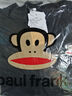 大嘴猴（paul frank）開衫衛(wèi)衣男士秋冬季休閑寬松連帽外套男潮流男裝 黑色 XL 曬單實(shí)拍圖