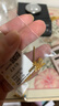 周六福（ZLF）  黃金耳飾女款足金無極金簡(jiǎn)約幾何耳線無解 計(jì)價(jià) 1.45g 曬單實(shí)拍圖