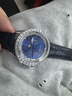冠琴冠琴手表男士全自動(dòng)機械表星空男表輕奢高級鑲鉆腕表 湖藍色 曬單實(shí)拍圖