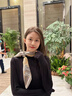 恒源祥溫柔系真絲方巾桑蠶絲絲巾女韓版百搭春秋季媽媽絲綢圍巾送禮物 福寶雨林(主圖尺寸68CM) 曬單實(shí)拍圖