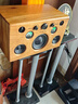 德國實木發(fā)燒級HIFI藍牙音箱家用客廳手機U盤音響高音質重低音炮 實木花梨木音響+雙話筒 曬單實拍圖