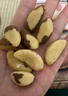 臻味鮑魚果仁100g巴西堅果原味袋裝去皮炒貨兒童孕婦休閑零食 曬單實拍圖