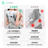 ledibaby嬰兒背帶腰凳科技護腰腰凳寶寶遛娃抱娃神器減震坐墊四季通用 護腰款（有腰托）-月影灰 曬單實(shí)拍圖