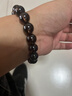 梵登天然黑水晶手串黑色水晶原石散珠手鏈飾品缺水補水男女款情侶禮物 珠徑12毫米 男女款 送證書(shū) 曬單實(shí)拍圖
