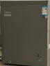 美的（Midea）143升小冰柜家用小型冷柜冷藏冷凍兩用-30度一級能效母乳小冰箱BD/BC-143KMF(E)家電國家補貼 曬單實(shí)拍圖