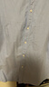 海瀾之家（HLA）短袖襯衫男夏季款輕商務(wù)經(jīng)典系列純棉襯衣男 淺藍20 2XL 180/104A 推薦86-92kg 曬單實(shí)拍圖