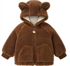 迷你巴拉【凈電絨】男女童外套聯(lián)名泰迪熊寶寶外衣2025冬新品 胡桃棕51002 【靜電絨外套】 90 cm 曬單實(shí)拍圖