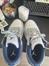 CLENIKEED莆田純原 NIKE Air 喬1 AJ1低幫黑白灰煙灰男女板鞋影子灰情侶學(xué) 灰藍 42 曬單實(shí)拍圖