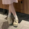 邦帛世厚底洞洞鞋女款春夏季外穿踩屎感婚紗神器包頭居家沙灘海邊拖鞋 洞洞鞋【銀色小熊】 38-39 偏小碼 曬單實(shí)拍圖