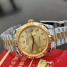 勞力士王子瑞士認證日志型男士手表全自動(dòng)機械表防水專(zhuān)用狗牙圈夜光商務(wù)腕表 R699日志型間金金面 42mm 曬單實(shí)拍圖
