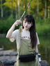 漁之源（Yuzhiyuan）小蜻蜓小物釣溪流竿短桿釣魚(yú)竿短節(jié)魚(yú)竿迷你小物竿套裝露營(yíng) 1.5m 單竿【27.5cm 掌中開(kāi)釣】送竿袋 曬單實(shí)拍圖