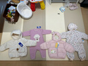 巴拉巴拉童裝兒童羽絨服寶寶女童男童2025冬裝新款嬰兒外套保暖上衣萌趣 粉色小蘋(píng)果60356-白鴨絨 90 （充絨量71g 適合1-2歲） 曬單實(shí)拍圖