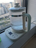 美的（Midea）1.8L大容量養(yǎng)生壺 全自動煮茶壺24h預約燒水壺12h智能恒溫11檔控溫電熱水壺 花茶壺煮茶器YSNC1806 曬單實拍圖