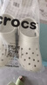 crocs卡駱馳厚底云朵洞洞鞋|206750 骨白色-2Y2 37/38(240mm) 曬單實(shí)拍圖