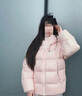駱駝戶(hù)外長(cháng)面包羽絨服男女同款防風(fēng)防水蓄熱保暖抗靜電鴨絨外套 曬單實(shí)拍圖