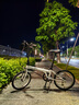 大行（DAHON）D6折疊自行車20英寸6速入門級折疊車成人學(xué)生通勤休閑單車KBC061 白色 曬單實拍圖