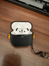 斯幻柯適用蘋(píng)果airpods4代無(wú)線(xiàn)藍牙耳機保護套airpods4新款四代軟硅膠連體airpods4代-電音小子黑橙 曬單實(shí)拍圖