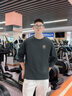 JEEP SPIRIT吉普男士t恤長(cháng)袖春秋款透氣速干衣男戶(hù)外健身運動(dòng)抗菌上衣男款 曬單實(shí)拍圖