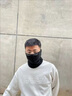 南極人Nanjiren帽子面罩男冬季加絨保暖防風(fēng)寒戶(hù)外雪山登山防寒頭套騎行保暖圍脖 黑色【面罩】 曬單實(shí)拍圖