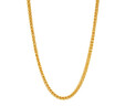 金至尊（3DG Jewellery）黃金項鏈女肖邦鏈鎖骨鏈W扣999足金素鏈送女友生日禮物計價(jià) 金重5.4克多退少補-NF58000520-45 曬單實(shí)拍圖