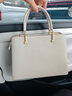 Cohnim kevin奢侈品女士包包女包單肩斜挎手提包送媽媽老婆女友情人節生日禮物 c02054米白色【就近倉發(fā)貨】 曬單實(shí)拍圖