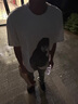 POUM彎刀微喇顯瘦牛仔褲男秋季美式高街痞帥vibe修身cleanfit長(cháng)褲子男 HCFS-2110淺藍色 L 【105-120斤】 曬單實(shí)拍圖