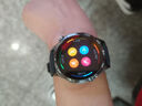 華為（HUAWEI）手表WATCH GT 5【七夕情人節(jié)】運(yùn)動(dòng)智能兩周續(xù)航藍(lán)牙通話體溫心率血氧健康監(jiān)測(cè)送男女朋友禮物pro4 46mm幻夜黑【皮表帶+貼膜】 曬單實(shí)拍圖