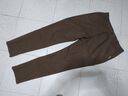 皮爾卡丹（pierre cardin）商務(wù)休閑褲男秋冬季韓版潮流修身西褲男長褲子男裝 咖啡色  32  曬單實(shí)拍圖
