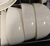 京東京造 碗盤(pán)餐具整套 碗具套裝喬遷之喜骨瓷陶瓷家用 飯碗4.5英寸*6 曬單實(shí)拍圖