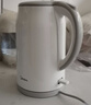 美的（Midea）電熱水壺食品級316L不銹鋼雙層無(wú)縫一體內膽防燙燒水壺 1.7L自動(dòng)智能斷電開(kāi)水壺SH17M301PRO 曬單實(shí)拍圖