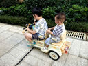 飛鴿兒童電動(dòng)雙人摩托車(chē)可坐大人2人男女孩寶寶1-8歲三輪車(chē)遙控玩具車(chē) 卡其色 藍(lán)牙遙控 雙驅(qū)12V4 音樂(lè) 親子車(chē)同乘  送生日周歲禮物 曬單實(shí)拍圖