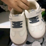 牧童童鞋嬰兒學(xué)步鞋春秋款男童機能軟底面包鞋女寶寶鞋子 椰子灰26 曬單實(shí)拍圖