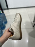 FED頭層牛皮女鞋春2025內增高平底運動(dòng)復古休閑鞋女板鞋德訓鞋女 米色 37 曬單實(shí)拍圖