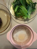 卡羅特陶瓷小燉盅瓦罐燉湯蒸盅家用帶蓋隔水燉烤梨燕窩一人份燉罐 粉色 曬單實(shí)拍圖